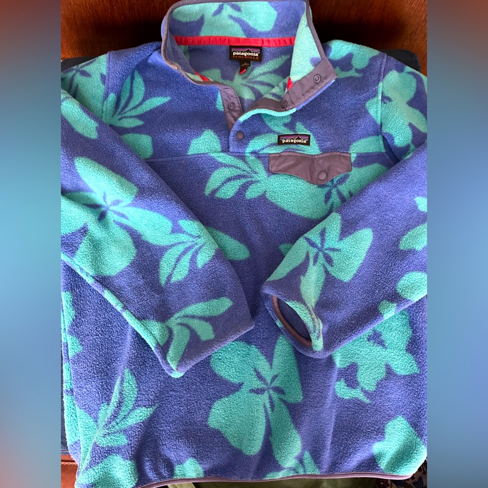 Patagonia Hawaiian Synchilla Float Blue